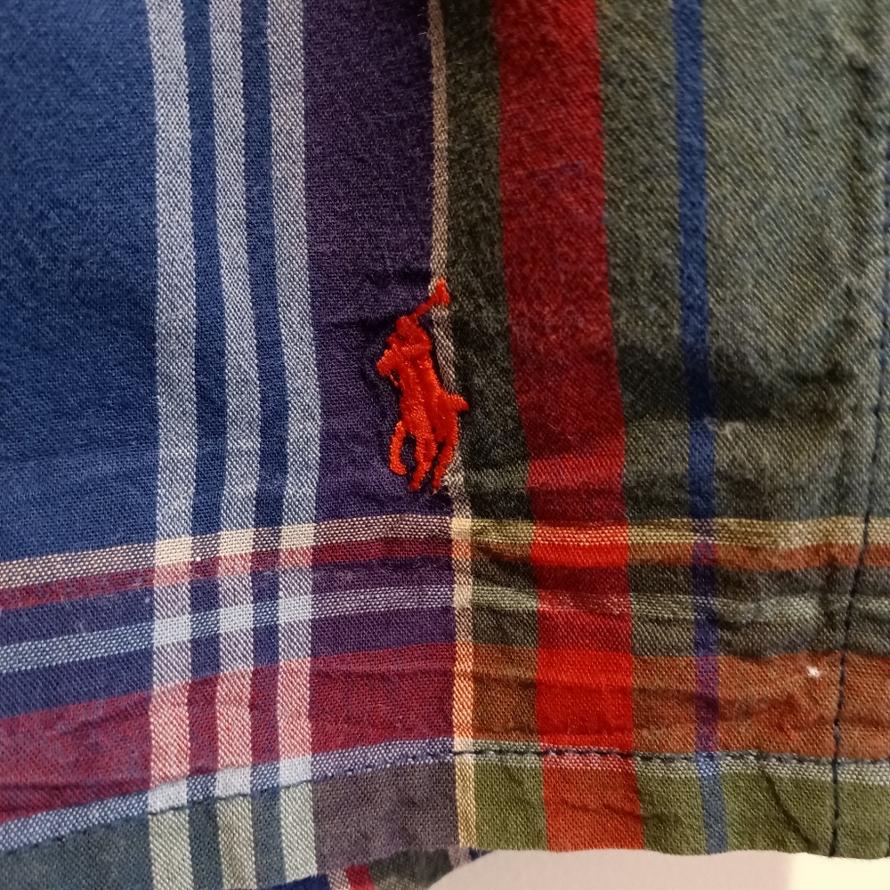 Polo Ralph Lauren Classic Underwear Madras Boxer Shorts Size XL - Picture 2 of 8
